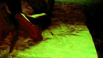 Crazy Cucumber Fetish With Petite Black Amateur In Bent Over Position