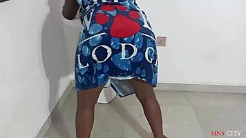 I danced seductively for my step dad, and he fucked my wet pussy hard in POV.