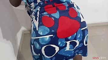 I danced seductively for my step dad, and he fucked my wet pussy hard in POV.