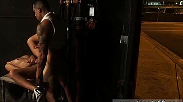 Petite Tattooed Gina Experiences Intense First-Time Domination