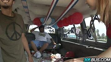 Is Delila Darling fucking on the bus for 4th of July?