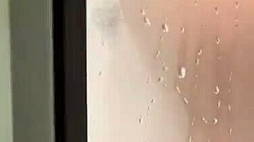 i sneaked into my neighbor's house and found her showering