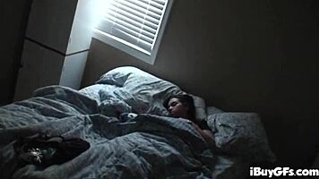 this teen slut sucks balls and chews gum off the sack