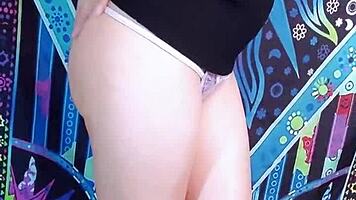 Step sister feels aroused in wet shower with big ass and tits