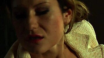 Spanking that cute teen ass in tight thongs.