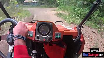 Cute Asian teen 18+ sucking that huge cock, and wow, she loved rough banging! 😍