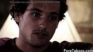 Naughty Brunette Craves Stepbrother's Attention