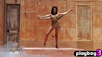 Small Tits Latin Teen Katherinne Sofia Shows Perfect Body After Outdoor Striptease