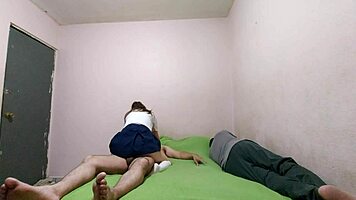 I can’t help it, I mess with my teen student step-niece while her stepdad sleeps... gosh, being his whore gets my heart racin’!