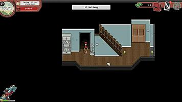 Nerdy Girl Gives Public Handjob In Library