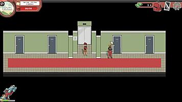 Spooky milk life taboo hentai game episode 20 at the gym