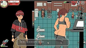 Spooky milk life taboo hentai game episode 20 at the gym