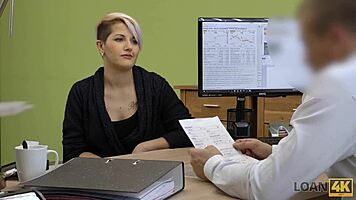 Loan4K Dirty Casting Pounds Slutty Pussy At Agency