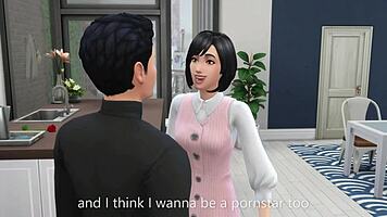 Horny girlfriend asks, 'Want to try porn?'
