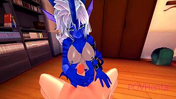 i meet a seductive fish demon monster girl in hentai