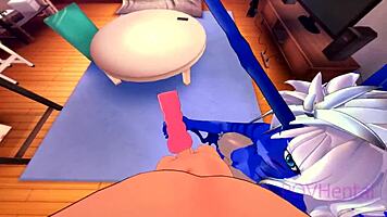 i meet a seductive fish demon monster girl in hentai