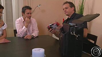 Virginee keeps up the dildo advice for her boss, going deep elsewhere.