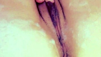 I Caress My Pussy In The Bathroom!