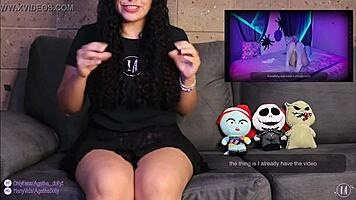 petite mexican reacts to erotic ghost on halloween