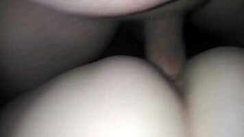 Bad Santa fucks Asian amateur bent over for rough creampie.
