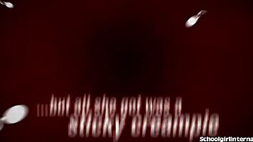 Teen cheerleader gets knocked up