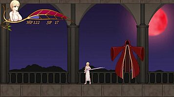 the character wins by bug in the game