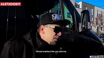 Hey, German big ass teen Kim Davis craves hard anal in Bums-Bus!