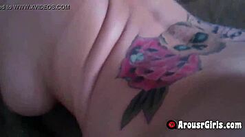 Hot Blonde Teen 18+ Feels Intense Pleasure Masturbating Her Tight Pink Cunt to Orgasm