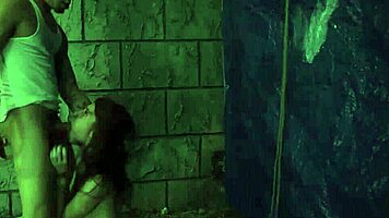 Rough Gangbang Bondage with Super-Hot Blow Pre-Fuck