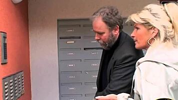 Horny Old Couple Fucks Hard On Couch