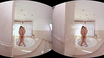 Wow, naughty threesome with eveline dellai and lindsey cruz in missionary pov!