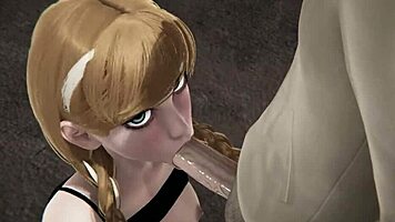 frozen hentai uncensored featuring anna from disney in 3d pov scene