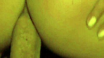 Petite Brunette Model Tries Anal