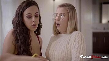 Seducing My Friend's Crush With Masked Blindfolded Fucking