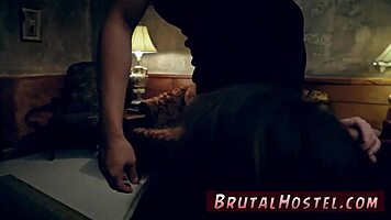 Very nice teen girl plays a chair bondage game with aidra fox