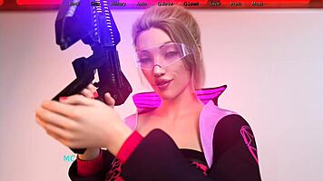 Blody passion cap 19 - mi hermanastra con cosplay me hace una paja y me chupa la polla