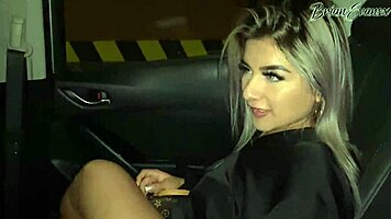 Naty Delgado Takes Me To See The City And We Have Wild Public Sex In The Car!