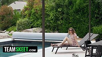 Tommy the Vlogger Meets a Stunning Young Woman Abroad