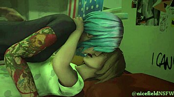 Life is Strange compilation: Max and Chloe explore strapon and bondage fun.