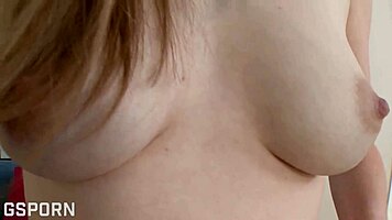 Hot American Brunette Teen 18+ Reveals Her Hairy Pussy in Panties Show