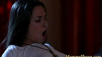 intriguing finger banged milf seduces stepteen 18+ beauty