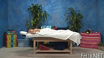 teen massage movie scene with detailed body work