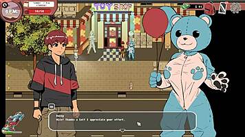 In Spooky Milk Life, the Indian yoga teacher says, 'Give me that bukkake!'