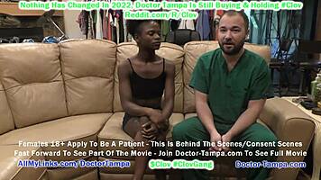 clov rina arem gets invited for bondage with doctor