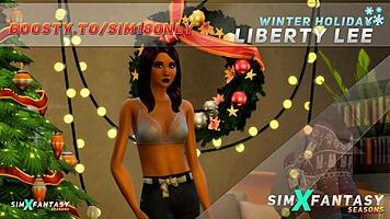 wanna see liberty lee in 3d winter holiday fun?