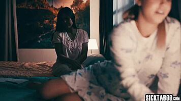 Alina lopez and kendra spade feel deep passion in lesbian tribbing