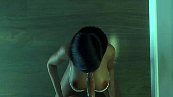 Amateur Teen and Hot Milf Engage in Playful BDSM Session with Big Assets