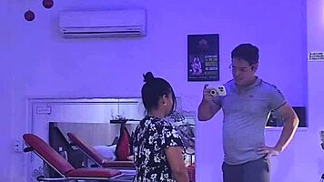 I take a Latin MILF to fuck at the motel when her husband isn't here. Does she get pleased?