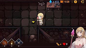 Sally gets arrested by goblin and creampied.