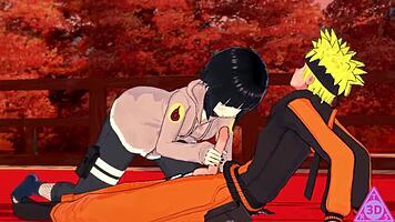 Hinata And Naruto Engage In Futanari Hentai Adventures With Intense Blowjobs And Cumshots.